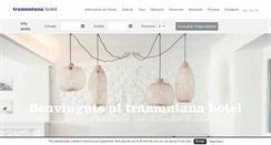Desktop Screenshot of hotel-tramuntana-cadaques.com